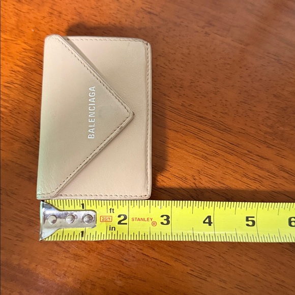 Balenciaga Beige Compact Wallet VGUC! - Picture 12 of 13